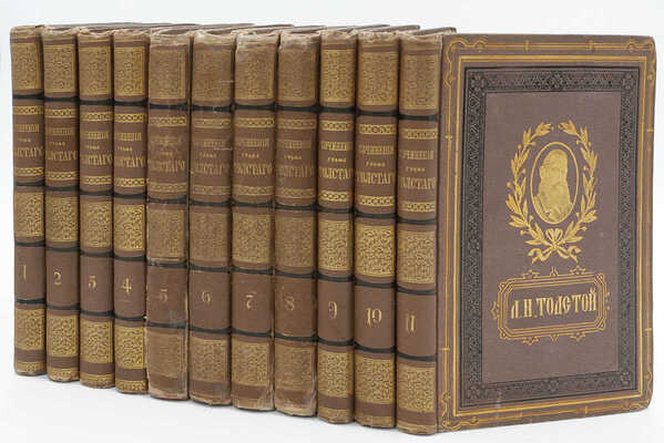 Толстой Л.Н. Сочинения графа Л.Н. Толстого. 4-е изд. [В 12 ч.]. Ч. 1−11. М., 1880.